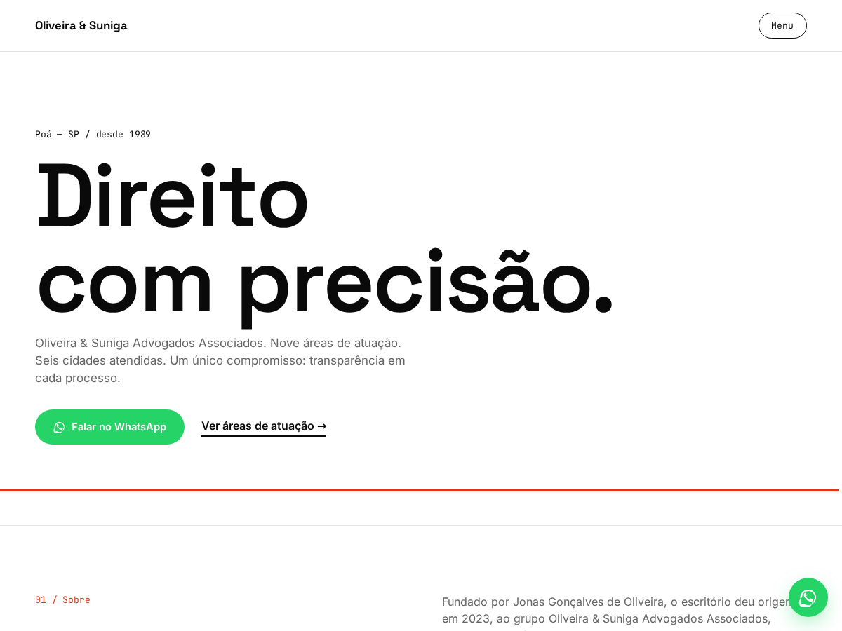 Prévia do layout 3 — Suíço Minimalista