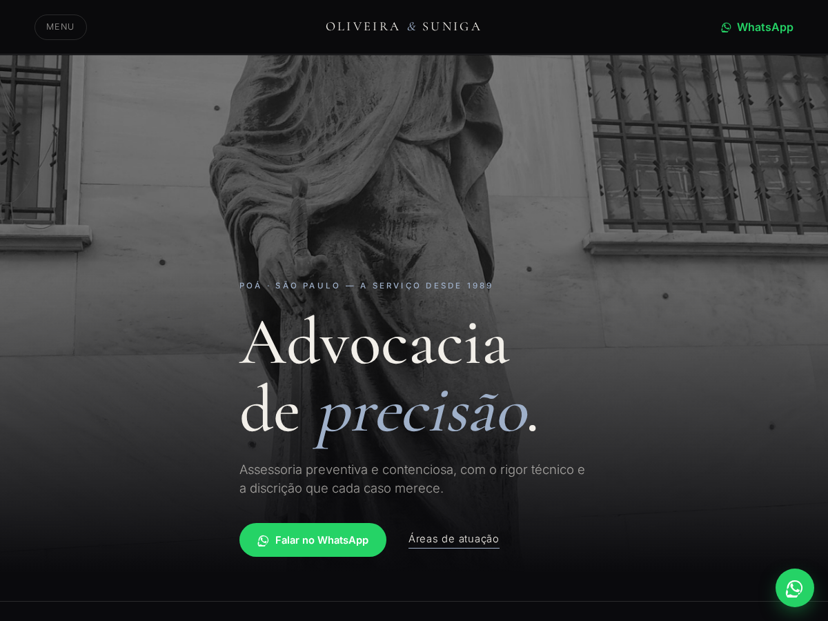 Prévia do layout 5 — Dark Premium